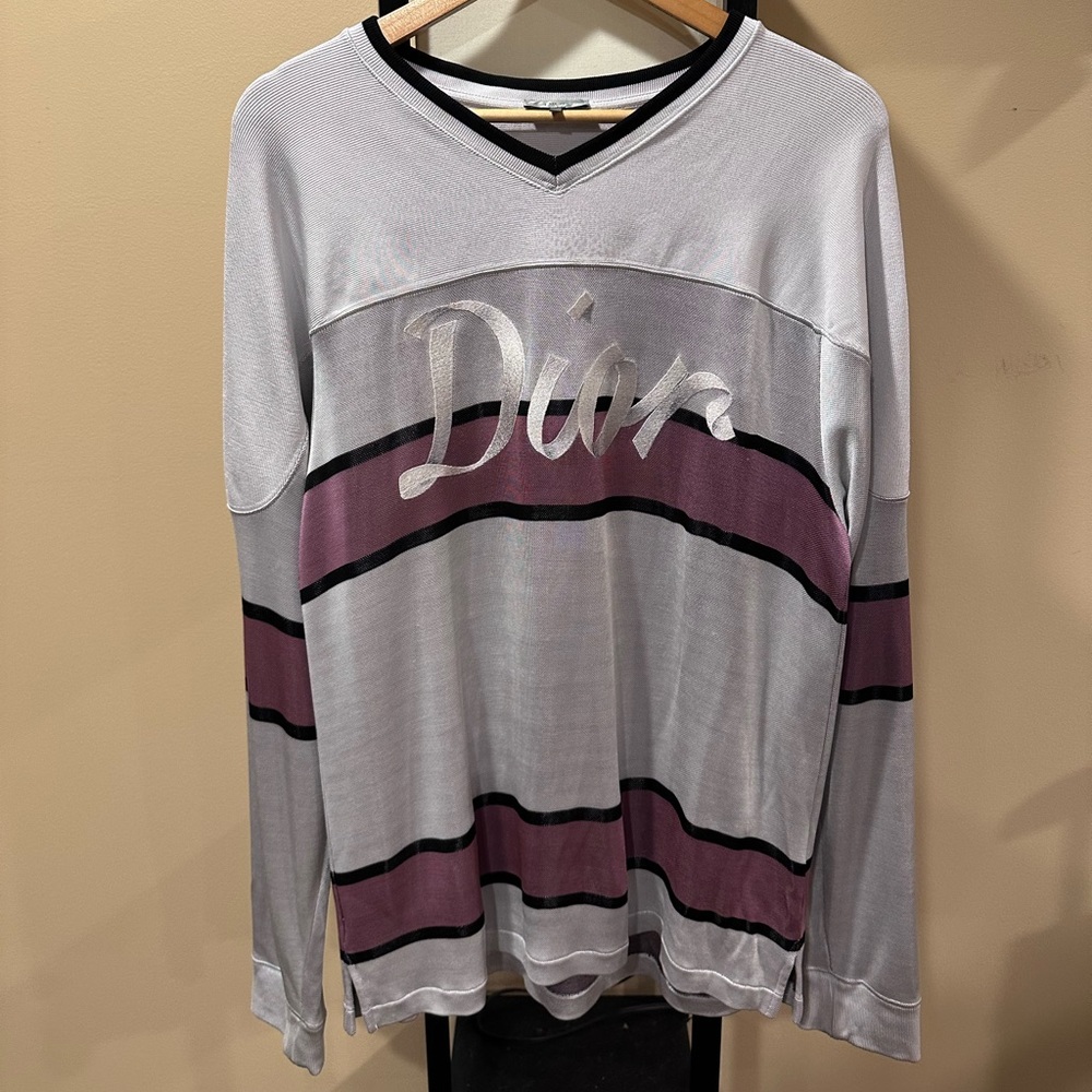 Dior x Kim Jones Embroidered Logo 47 Hockey Jersey 2022